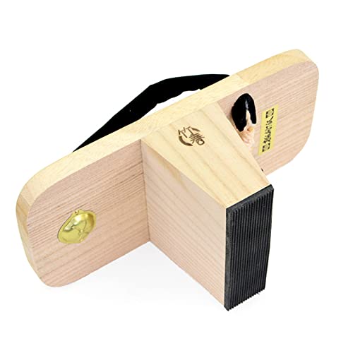 Geta Tengu Geta с одним зубом, длина 8 см, тип с одним зубом Geta Geta Indoor Paulownia Paulownia Geta Core Training Sports Core Type Black LL [Takeharu]