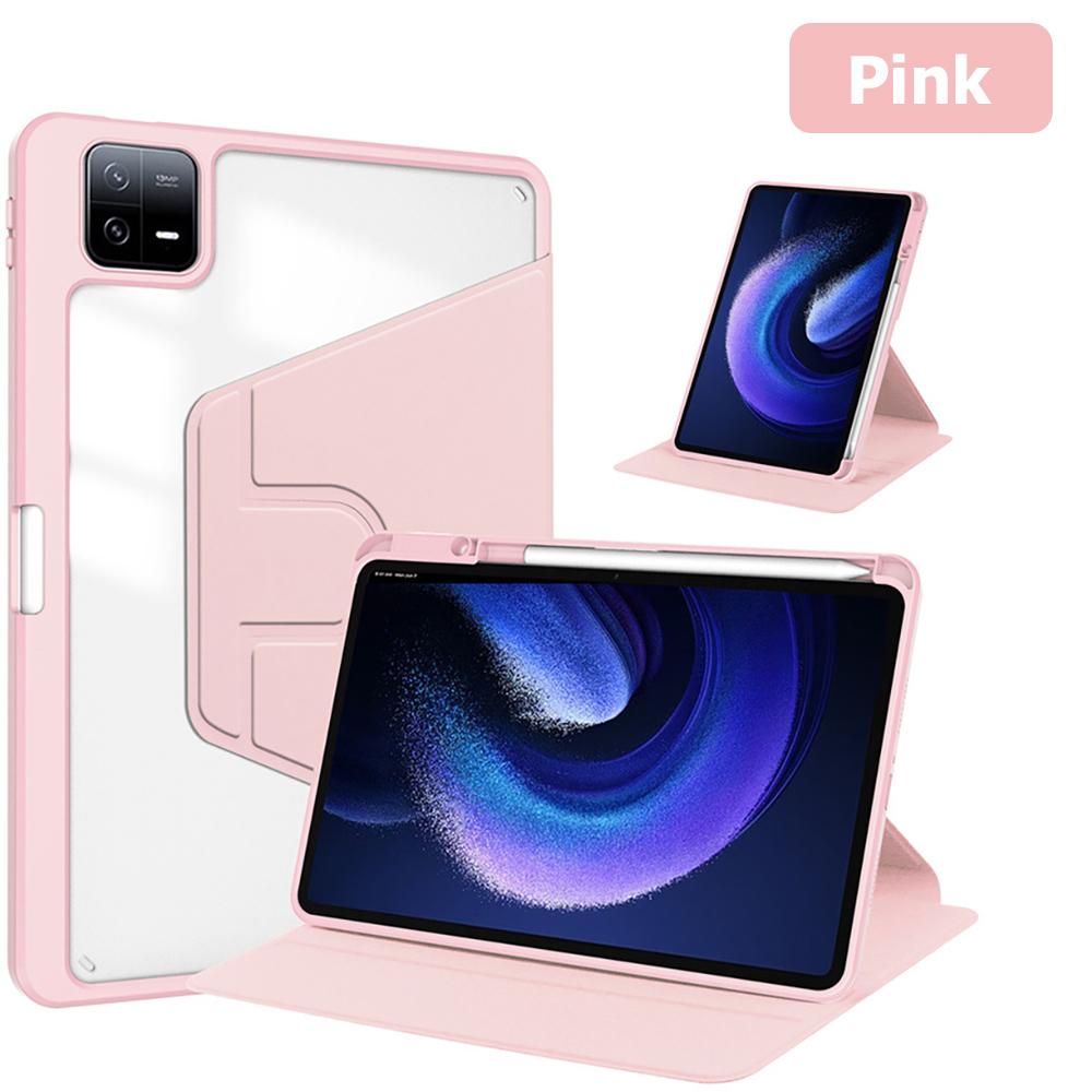 360° Rotation Smart Case For Redmi Pad SE 11 2 11 Funda Rotation Cover Xiaomi Mipad 6 5 11 7 7s PRO 11.2 12.5 6s 12.4 Max 12.1
