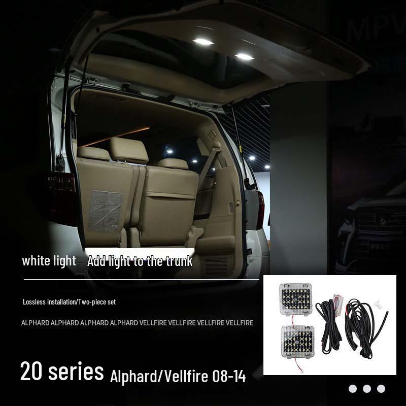 Комплект освещения багажника и задней двери для Alphard 30 и Vellfire 20 серии