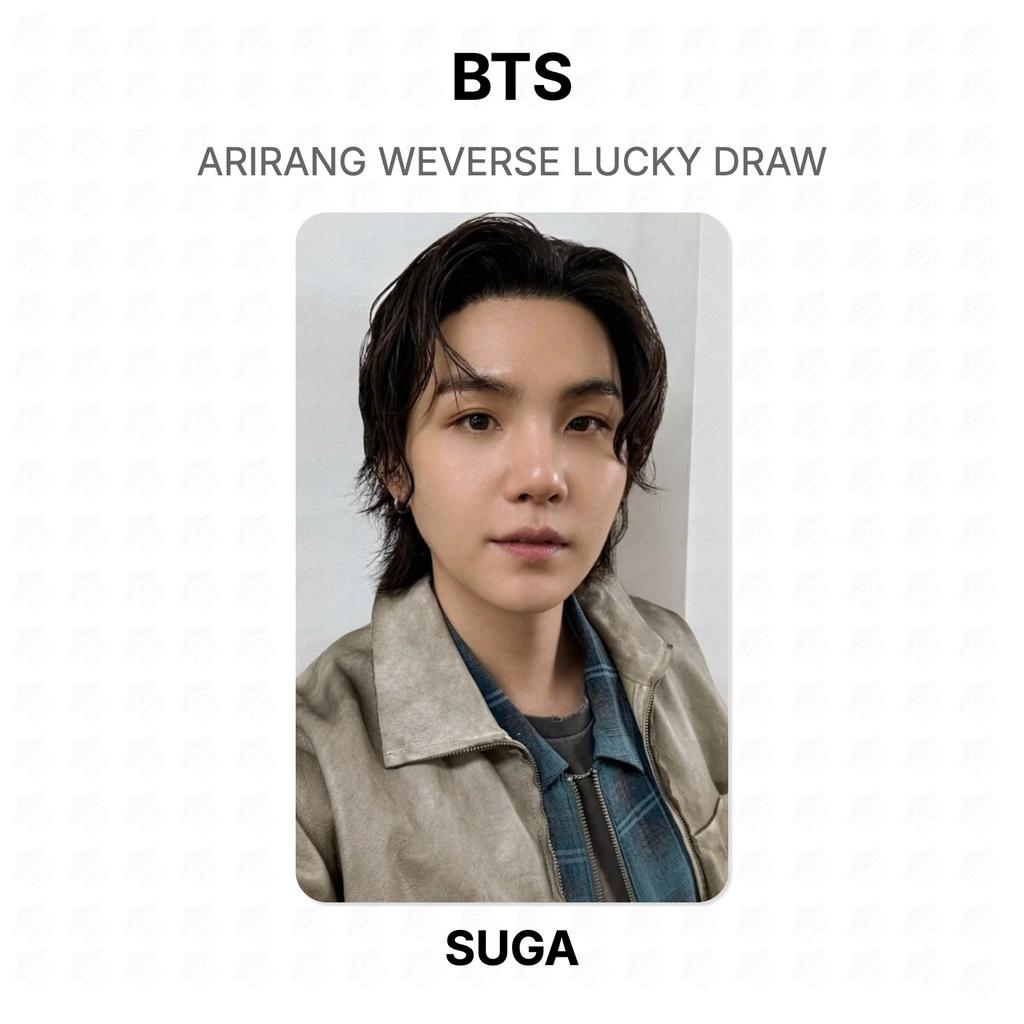 BTS ARIRANG WEVERSE Розыгрыш Official Photocard