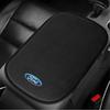 Автонаклейка 2026 Ford Новая 2025 Горячие Автоаксессуары Замшевый Коврик на Подлокотник Защитная Подушка для Подлокотника Для Ford Fiesta Focus 2 Mk3 Mon