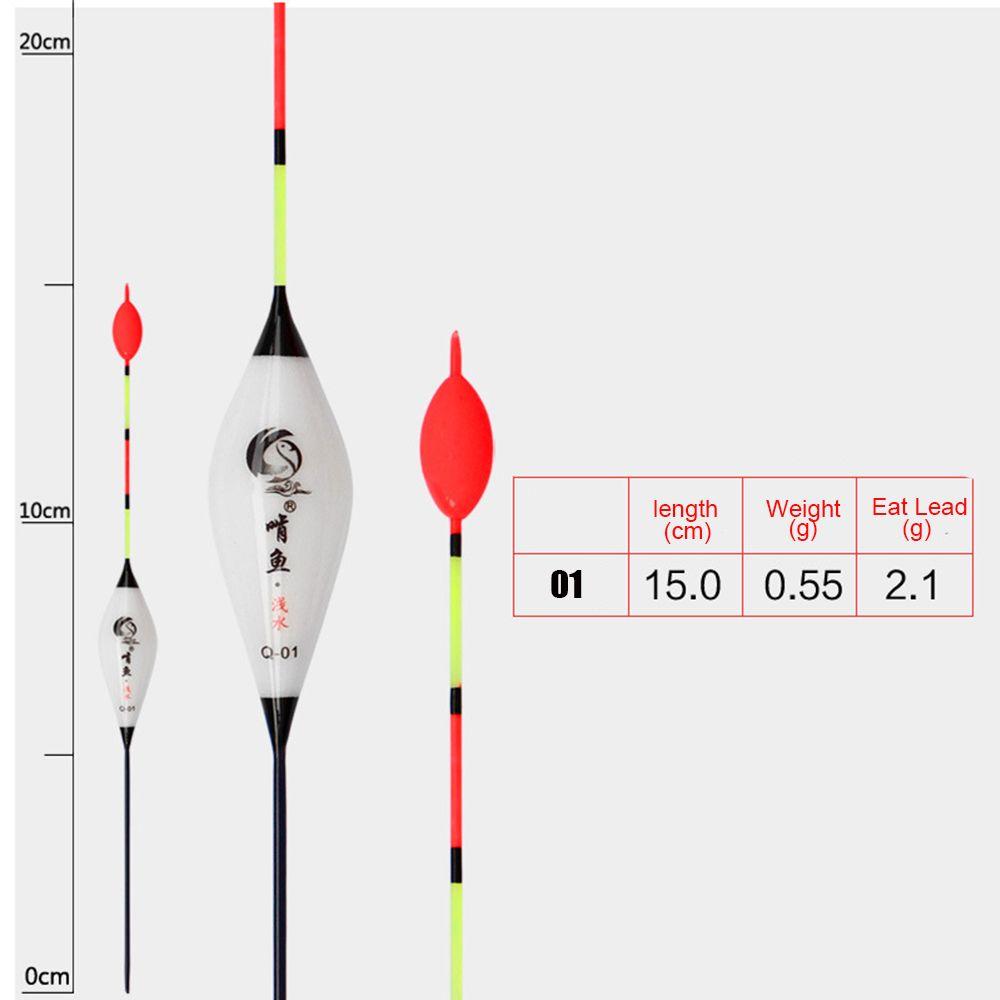 Высококачественные Портативные Чувствительные Прочные Рыболовные Поплавки Поплавок Поплавок Короткий Карась Пластик