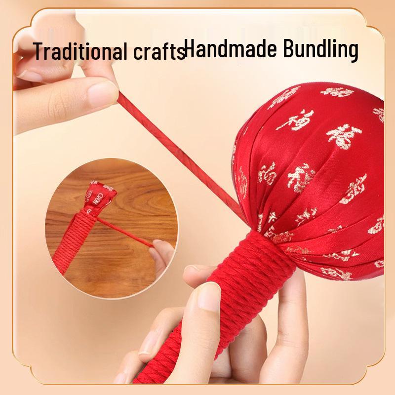 New Year Blessings Hammer: Mugwort Health Gift for Elders - Perfect for Chinese New Year and Spring Festival Souvenirs for Employees and Elderly.