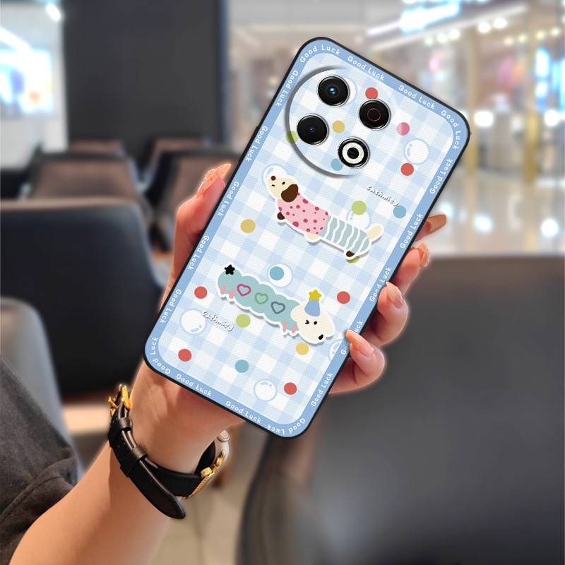 Защитный мягкий чехол для телефона Tecno Spark30 Pro 4G/KL7 TPU Задняя крышка Животные Прочный Противоударный Полная защита Милый