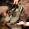 Spring New Outdoor Wading Shoes Breathable Hiking Shoes Men's Mesh Hiking Shoes Amphibious Wading Sneakers
