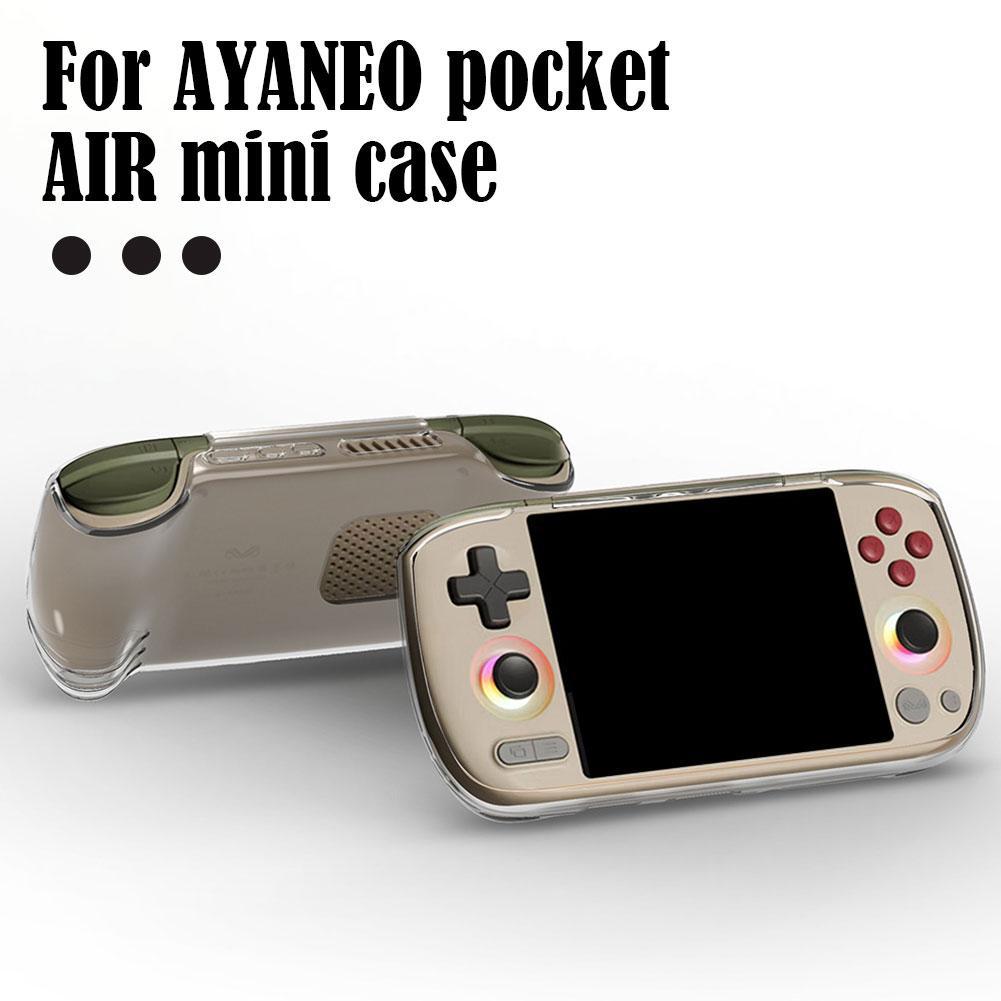 Для игровой консоли Ayaneo Pocket Air Mini Защитный чехол Прозрачный ТПУ Противоударный Мягкий корпус Игровые аксессуары