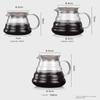 With Glass Handle Glass Coffee Pot Vshape Mouth Coffee Cup Simplicity Coffee Utensils
