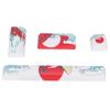 4 шт. Пользовательские колпачки для клавиш Удобное ощущение Износостойкость Мультяшный рисунок DIY PTB Колпачки для клавиш для
