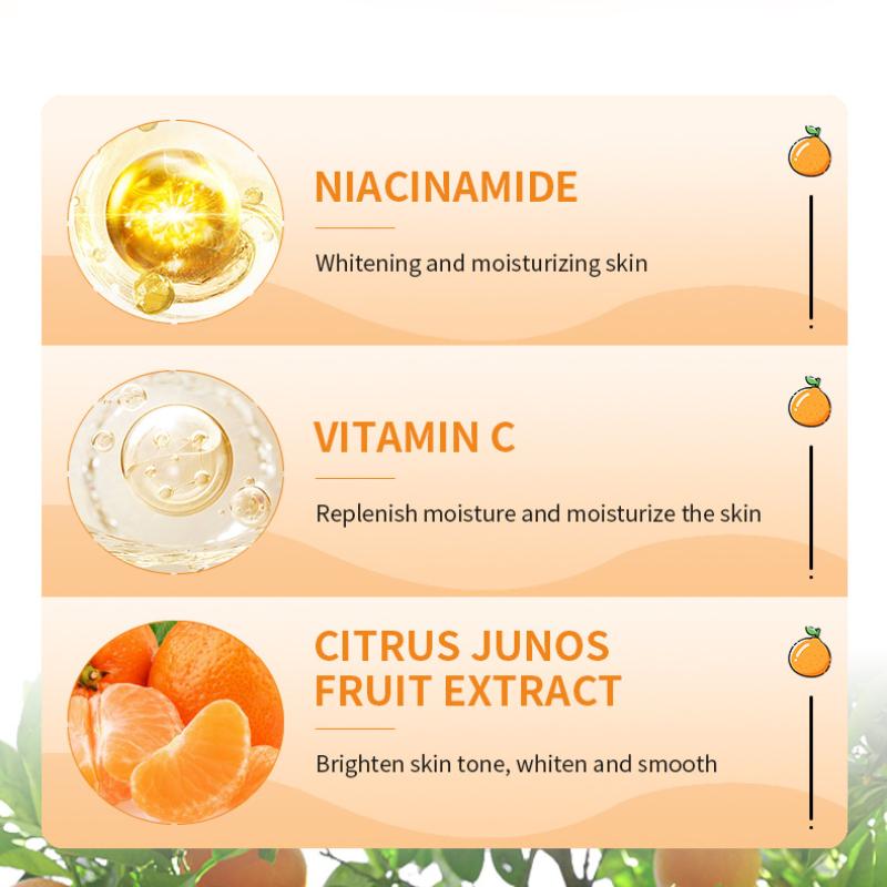 VC Whitening Body Lotion SADOER Vitamin C Увлажнение и увлажнение кожи