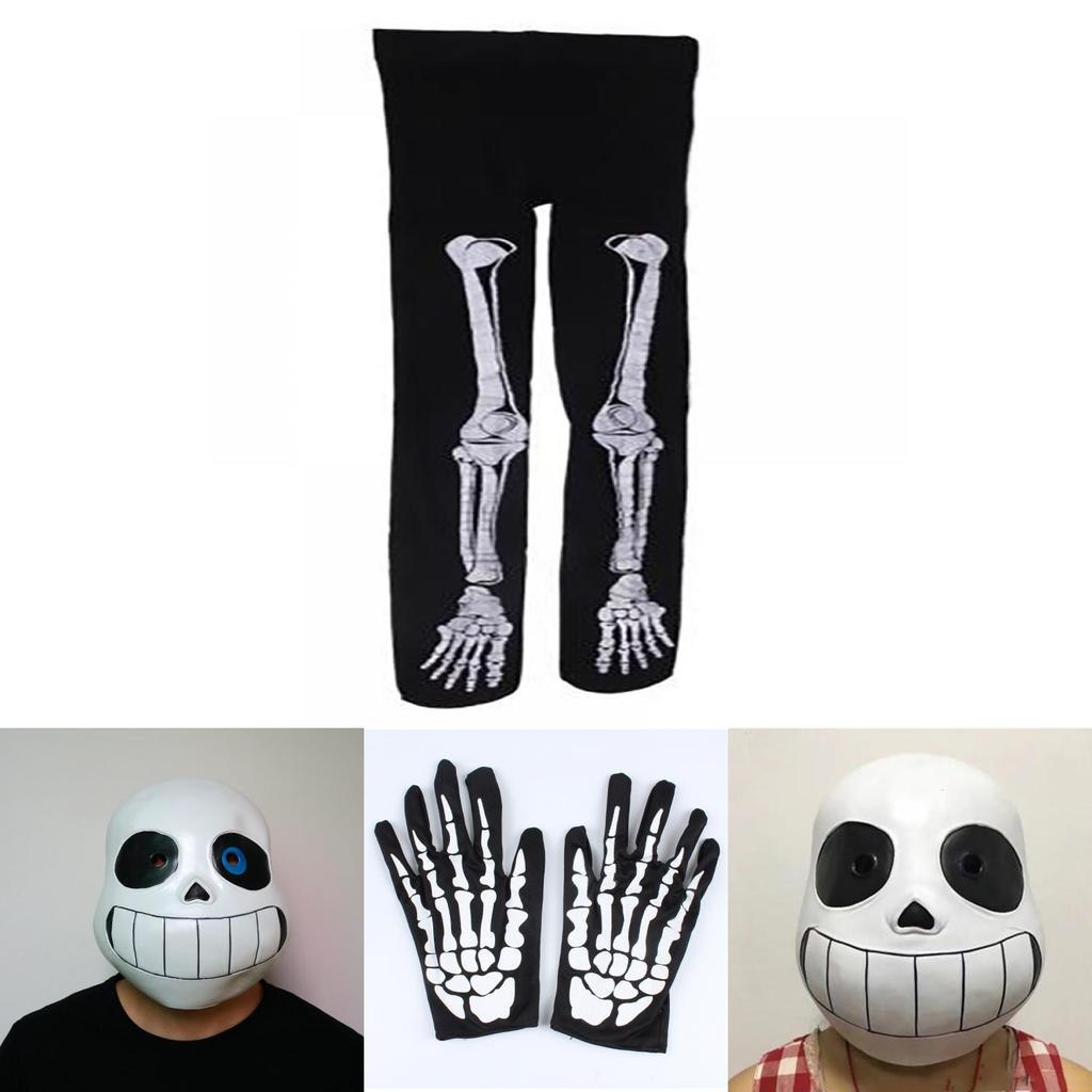 Стильный игровой костюм для косплея Undertale Sans, худи, комплект с перчатками и чулками