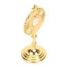 Religious Ornament Small Metal Standing Cross Gold Standing Crucifix  Religious Party