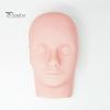 Головка манекена для практики, легкое крепление, гладкая, мягкая, профессиональная голова манекена с ресницами для обучения макияжу
