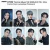 THE WORLD EP.FIN WILL Fromm Store Lucky Draw Фотокарточка KPOP