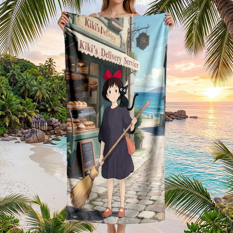 Large Beach Towel Quick Dry Absorbent Towel For Beach IndoorKiki's Delivery Service Jiji