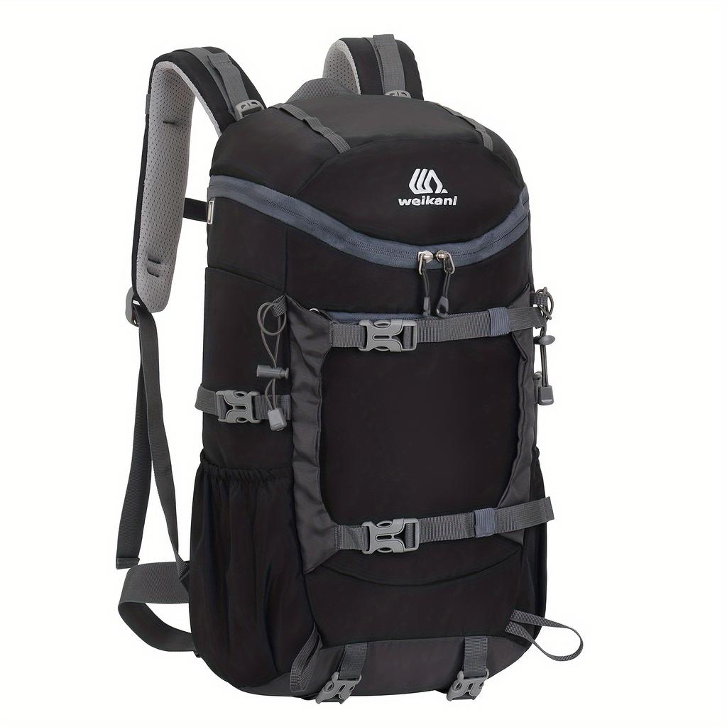 Мужской походный рюкзак с фиксированным ремнем для треккинговых палок, вместительная дорожная сумка для альпинизма и пешего туризма, многофункциональный рюкзак