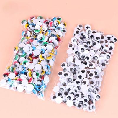 100 шт./200 шт. самоклеящиеся глаза для DIY скрапбукинга ремесленные проекты DIY аксессуары для кукол