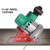 5000RPM Cordless Electric Circular Wood Cutter Curved Adjustable Cutting Sawing Machine