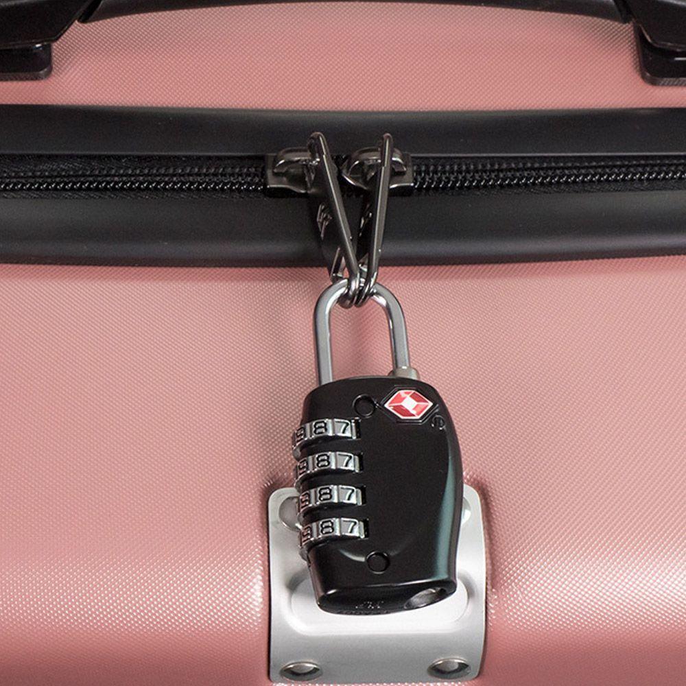 TSA330 Luggage Suitcase Smart Combination Lock Padlock TSA Customs Code Lock 4 Digit Password Lock