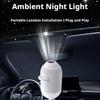 2-in-1 HD Holographic Night Light Projector Galaxy Star Design with Eye Protection USB Powered for Bedroom Car Perfect Christmas Neon Lights 4