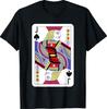 Jack Of Spades Playing Cards Halloween Costume Casino Easy T-Shirt