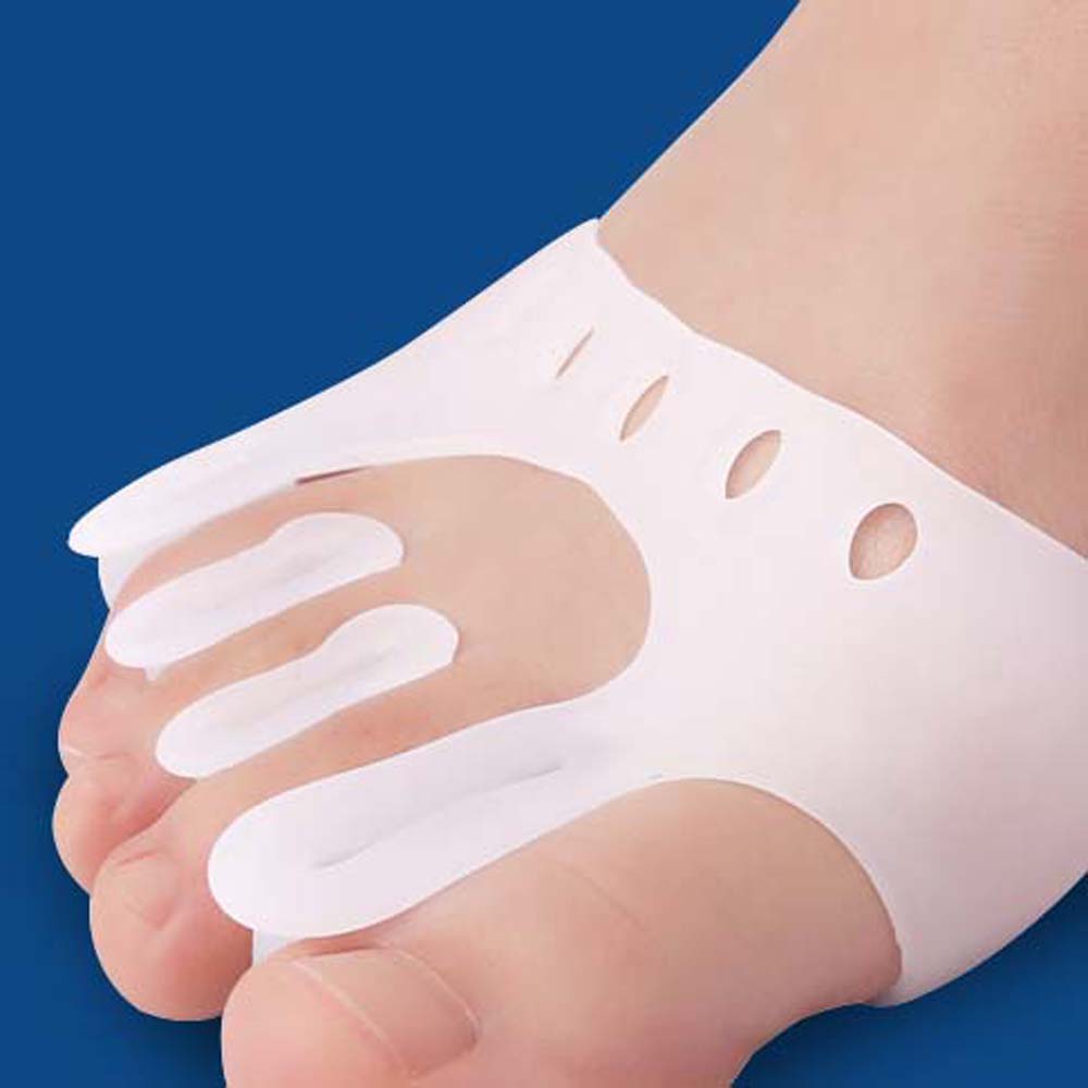 Стельки Корректор вальгусной деформации стопы Выпрямитель для пальцев ног Регулятор вальгусной деформации большого пальца Подушечки для передней части стопы Разделители пальцев