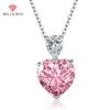 Heart Pendant Necklace Multiple Colour Fashion Wedding Engagement Jewelry