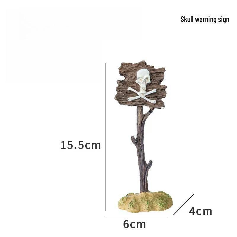 Декор для аквариума из смоляных камней - набор для укрытия рака-отшельника