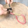 Outdoor Camping Picnic Survival Ignition Tool Windproof Wax-dipped Red Hemp Rope