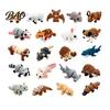 Educational Sensory Play Items 21PCS 3D Printed Articulated Animal Figurines Set, Mini Flexible Joints Figures, Desktop Toys Realistic Ornament,