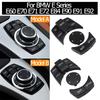 Central Multimedia CIC i-Drive Control Button Kit For BMW 3S 5S X1 X5 X6 E60 E61 E81 E82 E87 E88 E84 E89 E90 E91 E92 E70 E71 E72