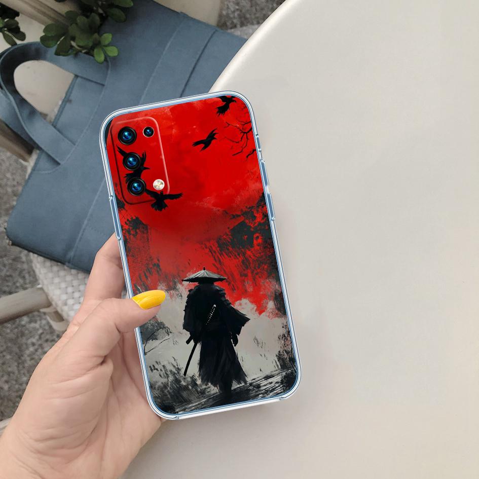 BF73 Япония Маска Самурая Чехол для Motorola Moto G10 G20 G30 G31 G32 G34 G35 G41 G42 G50 G51 G52 G55 G60 G60S G62 G71 G72 G75
