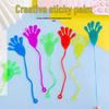 80s Nostalgic Elastic Sticky Hand Toy – Telescopic, Throwing, Grabbing, Sticky Wall, Small Palm, Red Envelopes