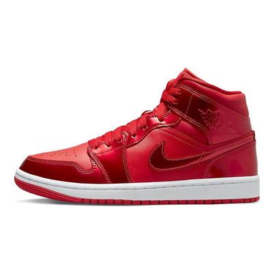 Air 1 Mid SE University Red Pomegranate Женские кроссовки Белые DH5894-600