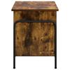 Storage Box Smoked Oak 80 x 40 x 49.5 cm Engineered Wood