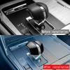 For Mazda CX60 CX 60 CX90 CX 90 2022 2023 2024 ABS Black Car Gear Shift Head Knob Handle Cover Trim Sticker Interior Accessories