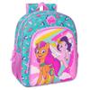 Sac À Dos Enfant - Educa Borras - My Little Pony Magic - Ergonomique - Poches Latérales - Trolley Adaptable