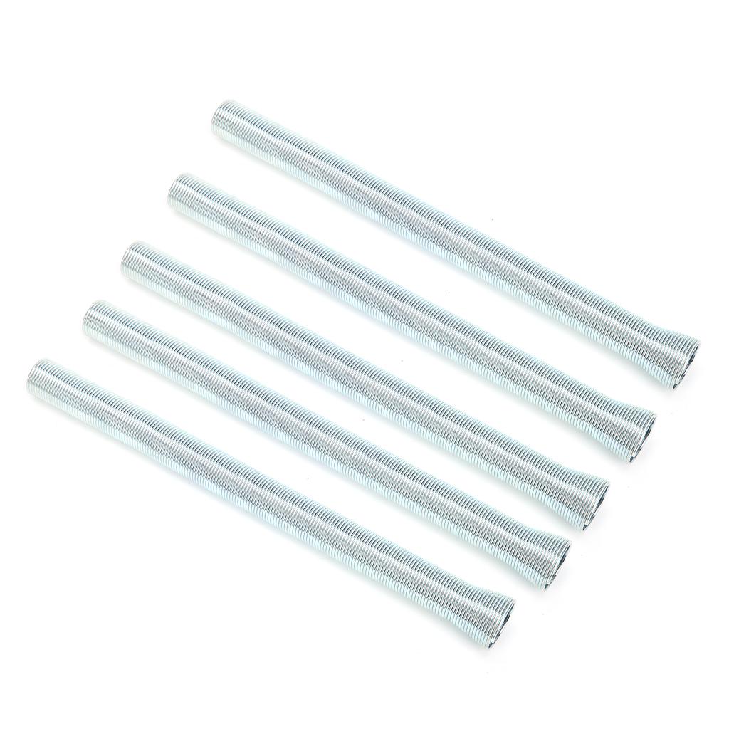 5Pcs Bender Spring Elastic Curved Soft Tube Set Spring Steel Bending Pipe Accessories