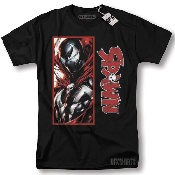 Unisex shirt Cotton Oversize Large Size New Spawn Shirt 90s Movie Classic Retro Vintage Graphic Design T-Shirt