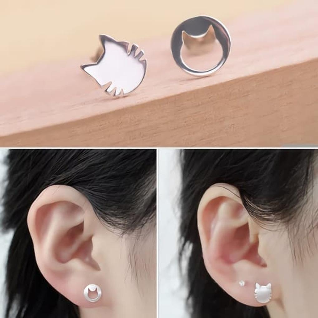 Женские серьги Серебряная игла Повседневные W134