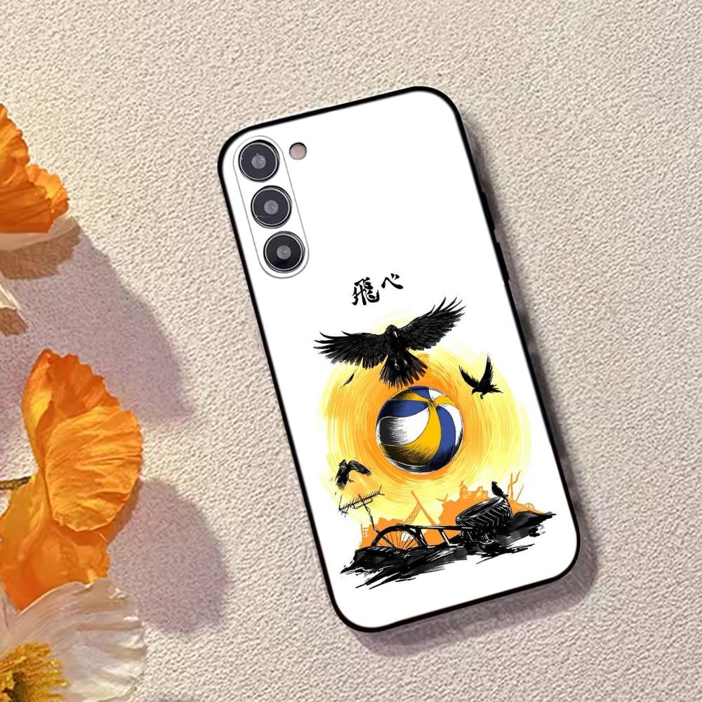 Аниме H-HaiKyuu крутой Чехол для телефона Черный Силиконовый Мягкий Для Samsung Galaxy A73,A72,A71,A70,A53,A52,A51