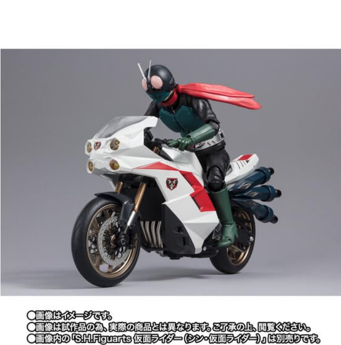 Bandai АЛКОГОЛЬНЫЕ НАПИТКИ Cyclone Kamen 1-я поставка SHFiguarts (Шин Райдер)