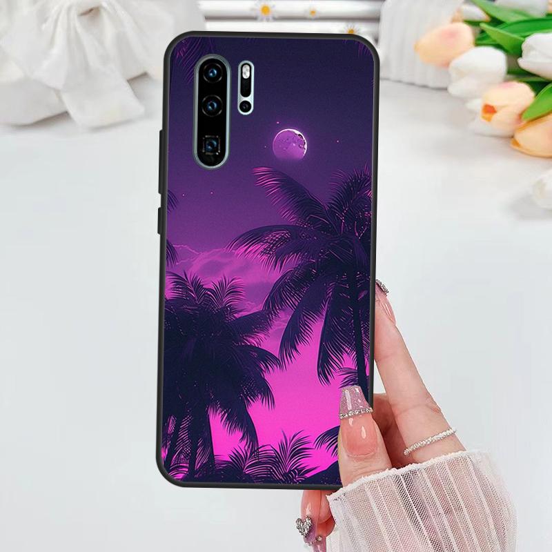 Фиолетовый эстетичный чехол для Huawei Nova 5T 3i 7i 8i 11i 10 9 SE Y60 Y61 Y70 Y90 P20 P40 Lite P60 P30 Pro