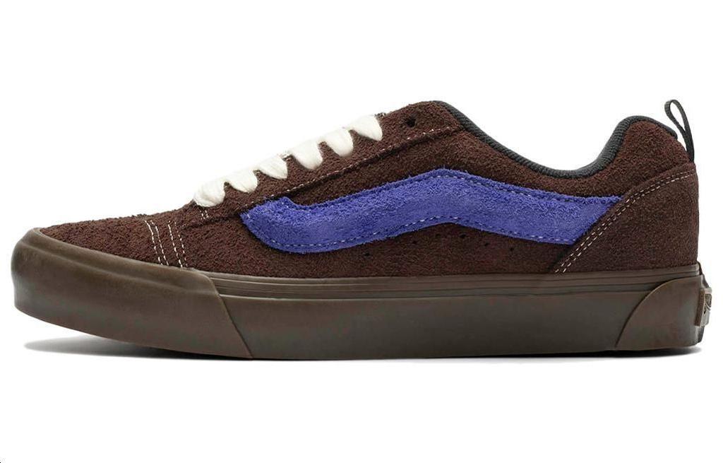 Vans X Sns Knu Skool Vlt Lx 'Коричневый Фиолетовый' VN0007QDB7G1
