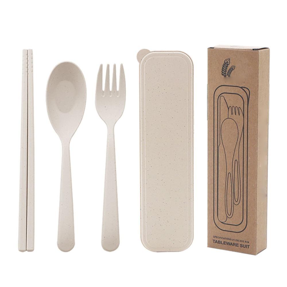 Smooth Surface Utensil Kit Lightweight Portable Set Convenient Dinner Set Picnic