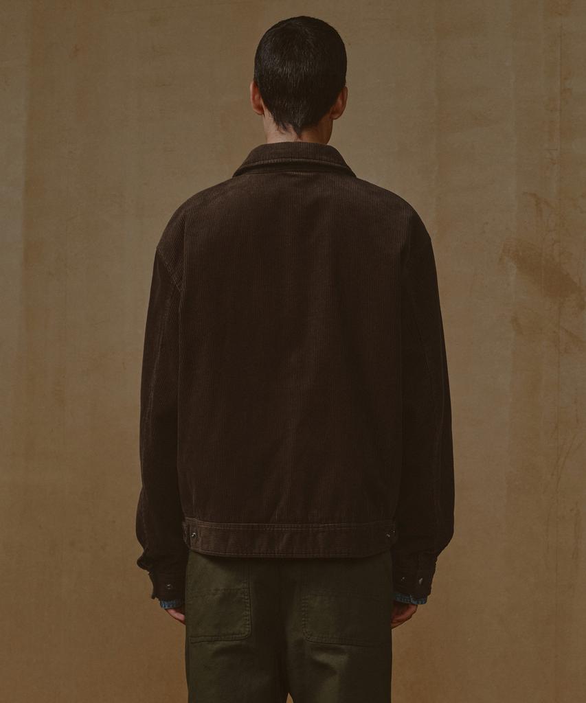 Musinsa Standard 8W Corduroy Work Jacket [Brown]