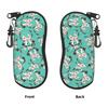Custom Hatsune M-Mikues Japan Comic Eyeglass Glasses Case Men Women Soft  Sunglasses Protective Box