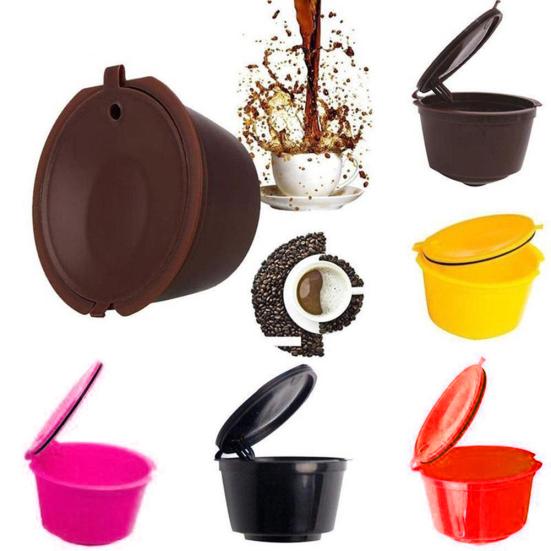 Пластиковая многоразовая капсульная чашка с фильтром для кофе для Dolce Gusto Nescafe