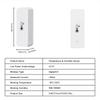 Powered by Tuya Thermometer Zigbee 3.0/Wifi Smart Temperature Humidity Sensor APP Smart Home Security Work With Google Home