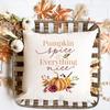 Чехол для подушки Farmhouse Pumpkin spice Подушка Fall Print Art Наволочка Pumpkin Art Подушка для домашнего декора
