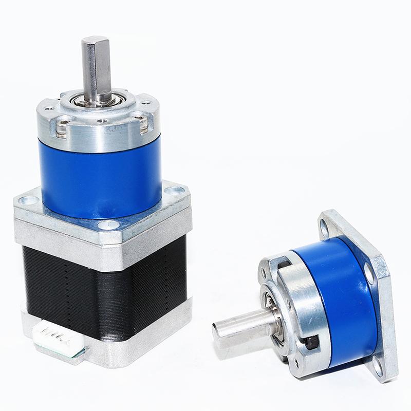 42mm Stepper Motor Planetary Gear Reducer Input Shaft 5mm Suitable for Nema17 Stepper Motor 36mm Planetary Gear Reducer Gearbox